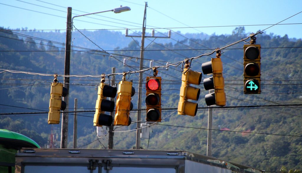 In-cohesive and confusing traffic light signals