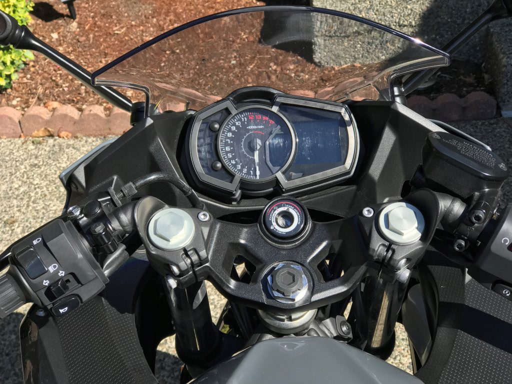 Ninja 400 clip-on real estate