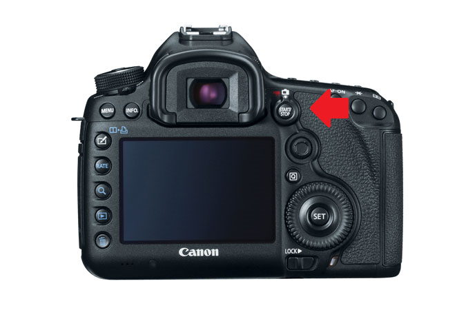 Canon 5D Mark III back live view