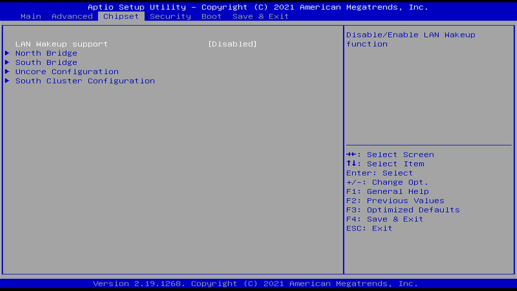 Chipset Page