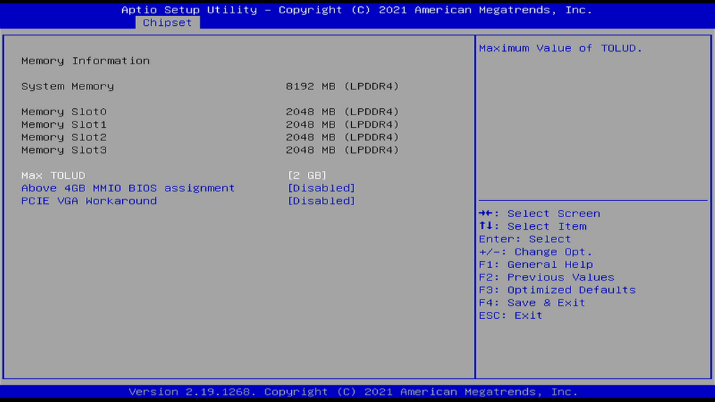 Chipset North Bridge Page