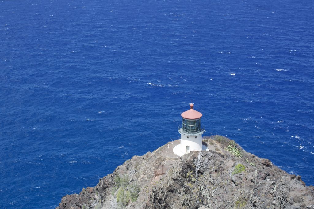 The Makapu'u lighthouse