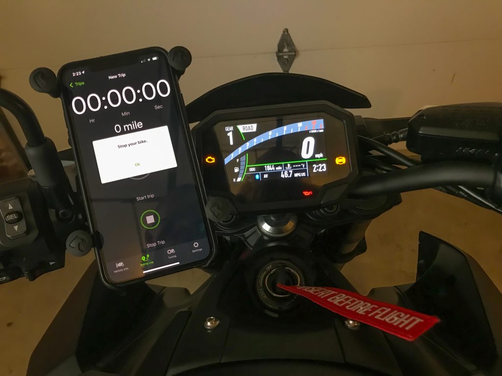 Rideology app has a bug of detecting when the bike is riding.